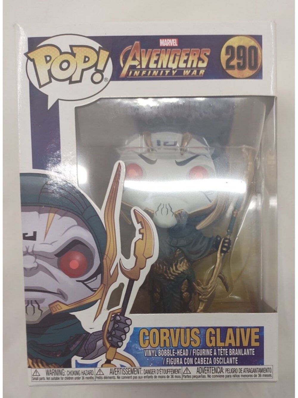 Funko Pop Corvus Glaive 290 Avengers Infinity War Marvel